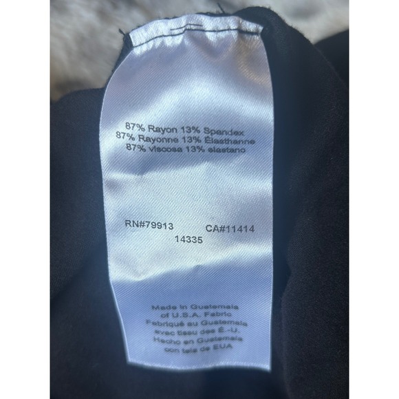 A Pea in the Pod Black Maternity Jumpsuit Spaghetti Strap Tie Waist Jogger LG - Picture 8 of 12